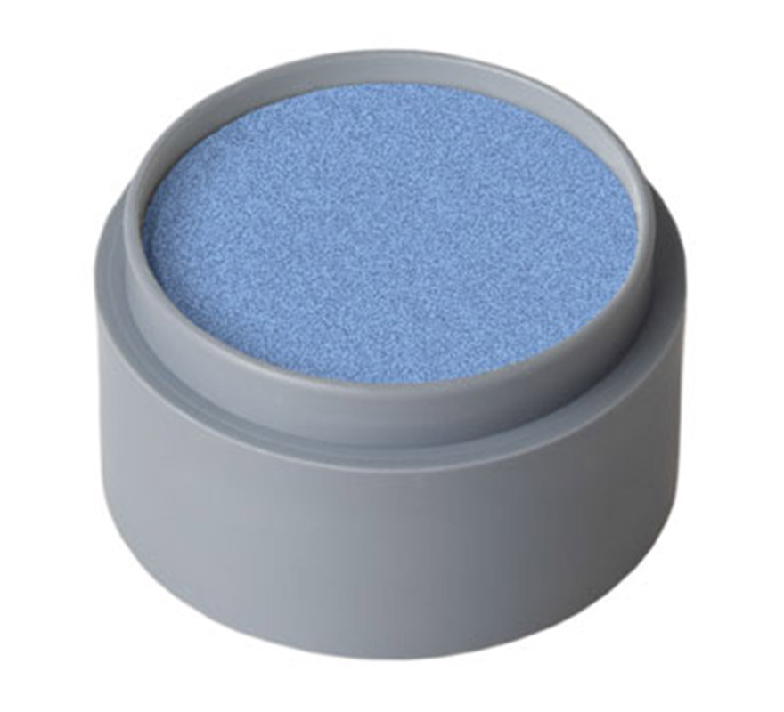 Maquillaje al agua  (water make-up 731), de 15 ml. Color Azul perla.
-Fácil de usar, (como acuarelas).
-Se quita con agua y jabón.
-Antialérgico.