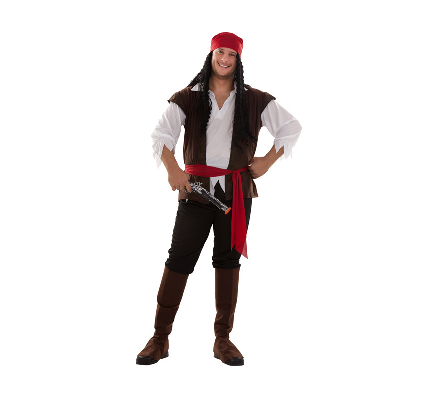 Disfraz barato de Pirata talla XXL para hombre por sólo 13.95 € » Piratas, Bucaneros y Corsarios ...