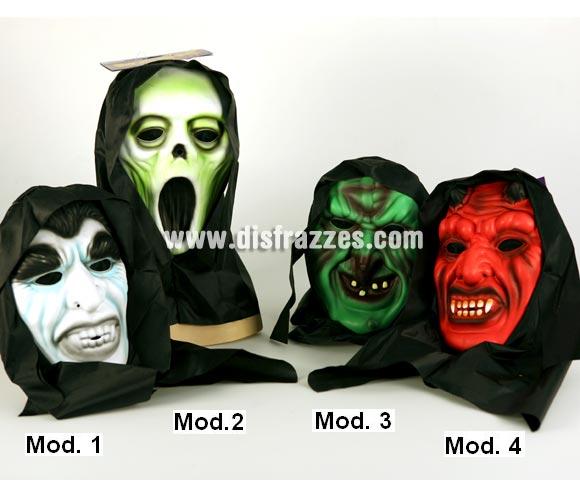 Máscaras infantiles baratas de modelos variados para Halloween. Precio por unidad, se venden por separado.