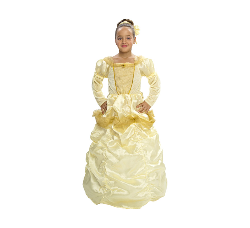 Disfraz barato de Princesa Bella para Carnaval o para regalo. Talla de 5 a 6 años. Incluye vestido y tocado. Éste disfraz es ideal para Carnaval y para regalar en Navidad, en Reyes Magos, para un Cumpleaños o en cualquier ocasión del año. Con éste disfraz harás un regalo diferente y que seguro que a los peques les encantará y hará que desarrollen su imaginación y que jueguen haciendo valer su fantasía. 
¡¡Compra tu disfraz para Carnaval o para regalar en Navidad o en Reyes Magos en nuestra tienda de disfraces, será divertido!!
