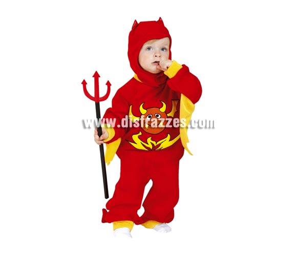 Disfraz de Diablillo infantil super barato para Halloween. Talla de 3 a 4 años. Incluye mono con rabo y capucha. Tridente NO incluido, podrás verlo en la sección de Complementos. Éste disfraz de Halloween es ideal para celebrar la Fiesta de la Noche de las Brujas en Pub's, Discotecas, Casas particulares,  Restaurantes o Colegios y ayudar a crear un ambiente terrorífico y tenebroso indispensable para la Noche de Halloween la cual se celebra la víspera de Todos los Santos.
¡¡Compra tu disfraz para Halloween en nuestra tienda de disfraces, será divertido!!
