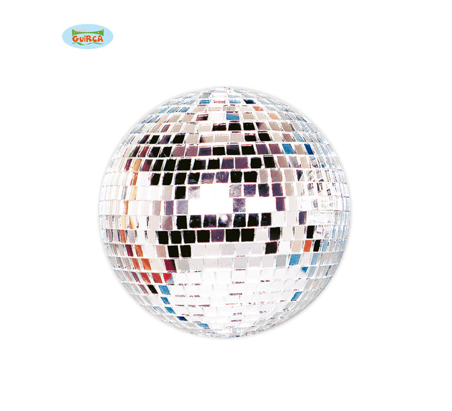 Bola de la Disco de espejo de 18 cm. Ideal para decorar Fiestas.