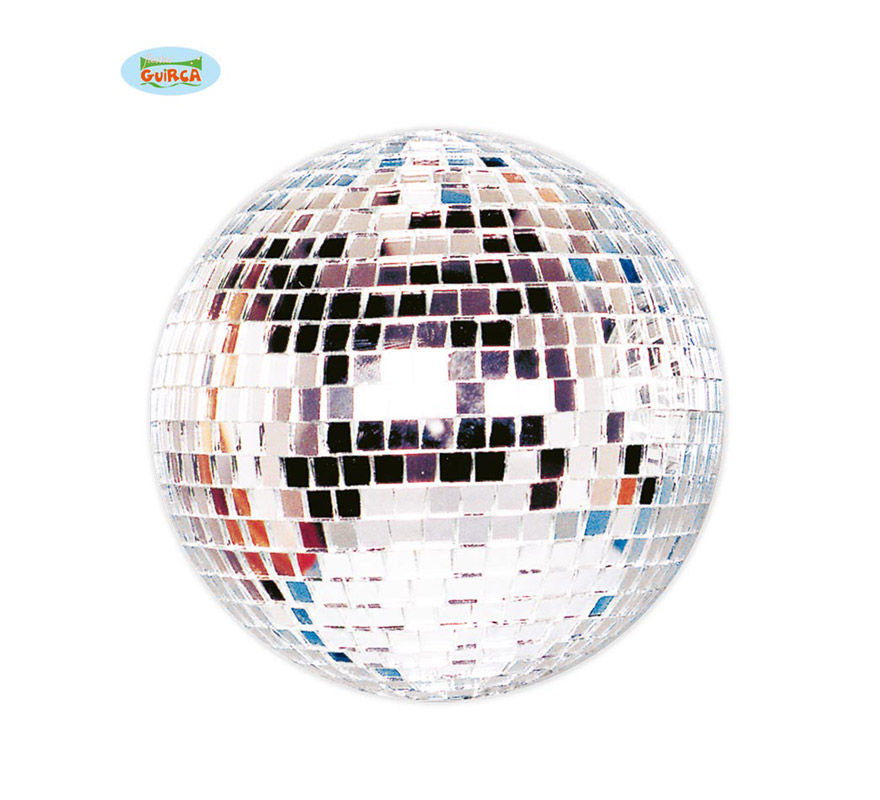 Bola de la Disco de espejo de 25 cm. Ideal para decorar Fiestas.