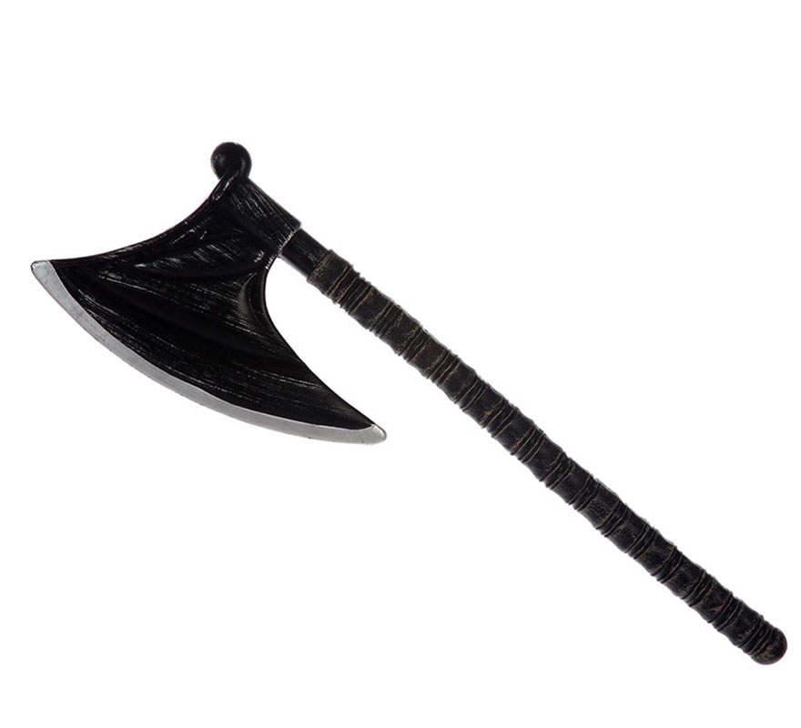 Hacha Medieval de 59 cm. También podrá servir para los disfraces de Vikingos o Bárbaros.