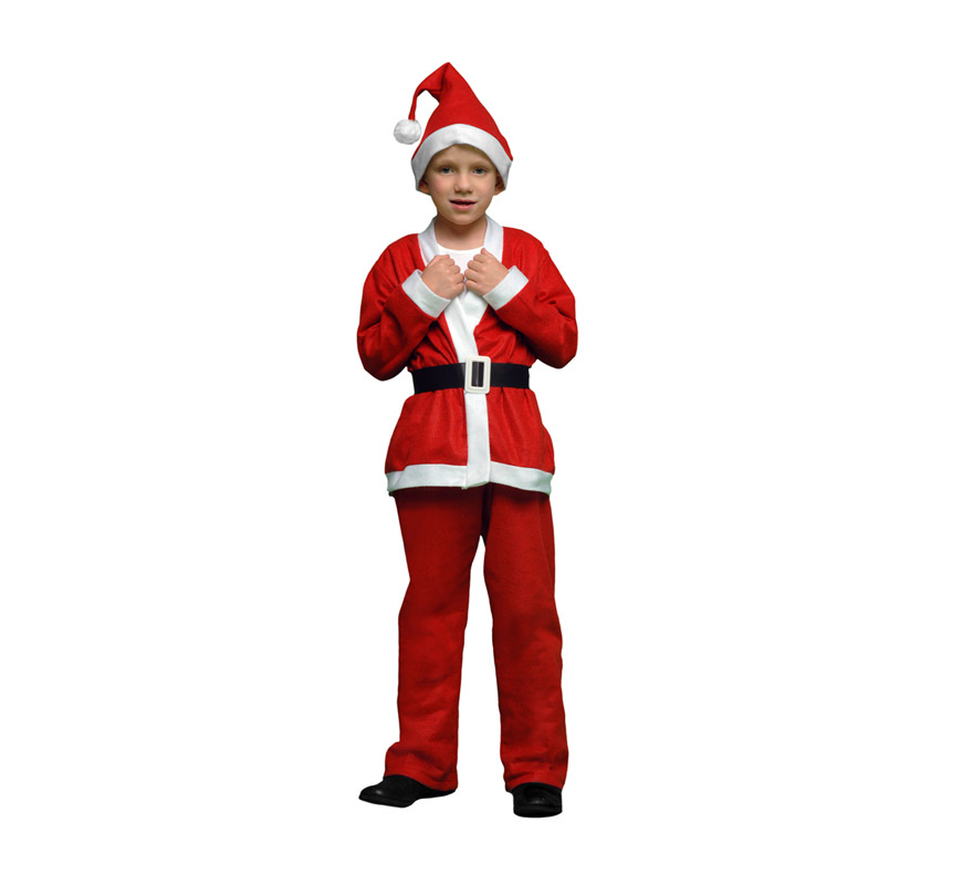 Disfraz de Papa Noel niño barato para Navidad. Talla de 10 a 12 años. Incluye gorro, casaca, cinturón y pantalones. Éste disfraz de Navidad es ideal para la época Navideña en la que los niños hacen teatros de Belenes e interpretan canciones tradicionales en los Colegios y se comienzan a preparar las Fiestas en las que Reina la Paz y la Unidad. Disfrazándote con un disfraz para Navidad, o disfrazando a tus hijos con disfraces de Navidad, ayudas a crear ese ambiente mágico en el que los peques se sienten protagonistas y sienten el auténtico Espíritu Navideño que entre todos debemos crear.
¡¡Compra tu disfraz para Navidad en nuestra tienda de disfraces, será divertido!!

