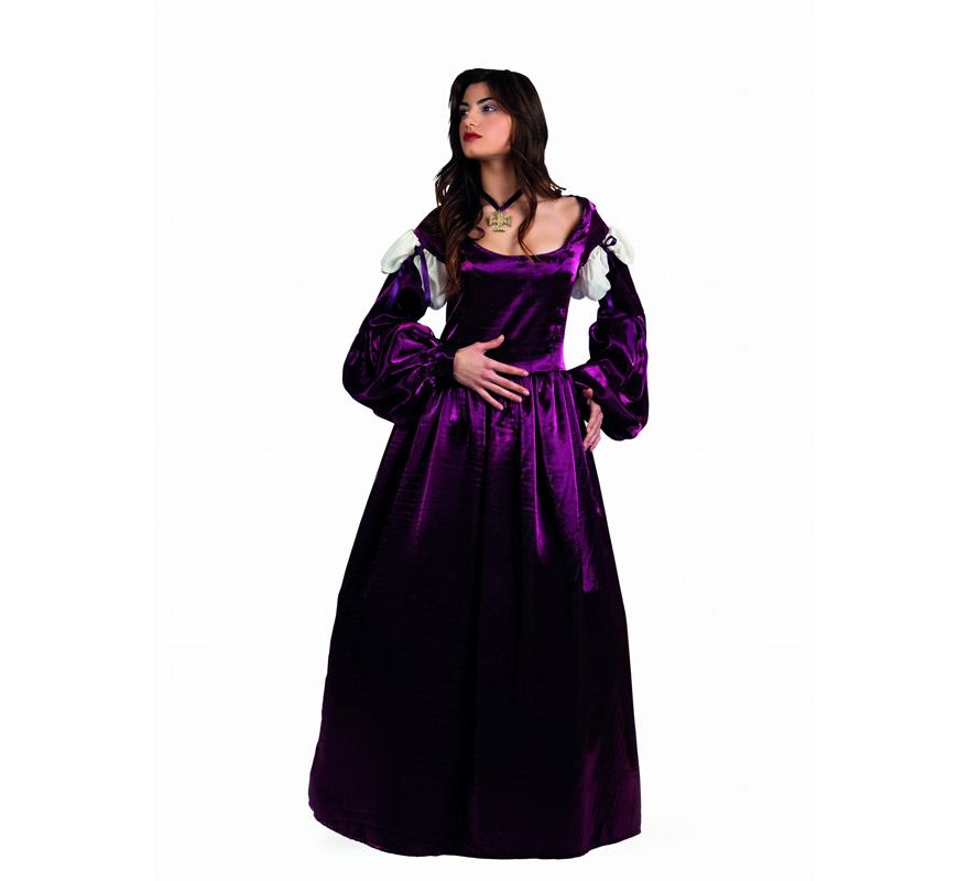 Disfraz de Simoneta Superluxe para mujer. Alta calidad, hecho en España. Disponible en varias tallas. Incluye vestido. Colgante NO incluido, podrás encontrar en nuestra sección de Complementos.