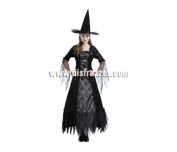 Disfraz de Bruja Araña adulta lujo para Halloween. Talla estándar 38/42. Incluye vestido y sombrero, ambos de buena calidad. Éste disfraz de Halloween es ideal para celebrar la Fiesta de la Noche de las Brujas cada vez más arraigada en nuestro País en Pub's, Discotecas, Casas particulares,  Restaurantes o Colegios y ayudar a crear un ambiente terrorífico y tenebroso indispensable para la Noche de Halloween la cual se celebra la víspera de Todos los Santos.
¡¡Compra tu disfraz para Halloween en nuestra tienda de disfraces, será divertido!!

¡¡¡PRÓXIMA RECEPCIÓN DE ÉSTE ARTÍCULO A PARTIR DE SEPTIEMBRE DE 2010!!!
