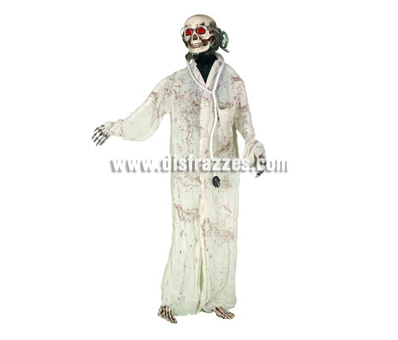 Colgante Esqueleto Doctor con Estetoscopio con luz de 140 cm. para Halloween. Artículo muy apropiado para decoración de Halloween en Discotecas, Pub's, Restaurantes, Colegios y Casas particulares y así crear un ambiente terrorífico y tenebroso típico de la Fiesta de Halloween cada vez más seguida por todos.
¡¡Compra la decoración para Halloween en nuestra tienda de disfraces, será divertido!!
