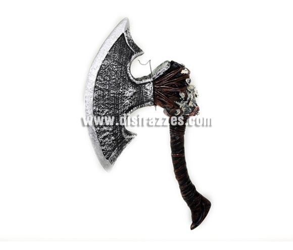 Hacha Cavernícola Asesino de 65 cm. para Halloween o para Carnaval. Ideal como complemento de tu disfraz de Carnaval o de Halloween para ir de Fiesta a Pubs, Discotecas, Casas particulares o Restaurantes y ayudar a crear un ambiente terrorífico y tenebroso en la Fiesta de Halloween.
¡¡Compra los complementos de tu disfraz para Halloween en nuestra tienda de disfraces, será divertido!!
