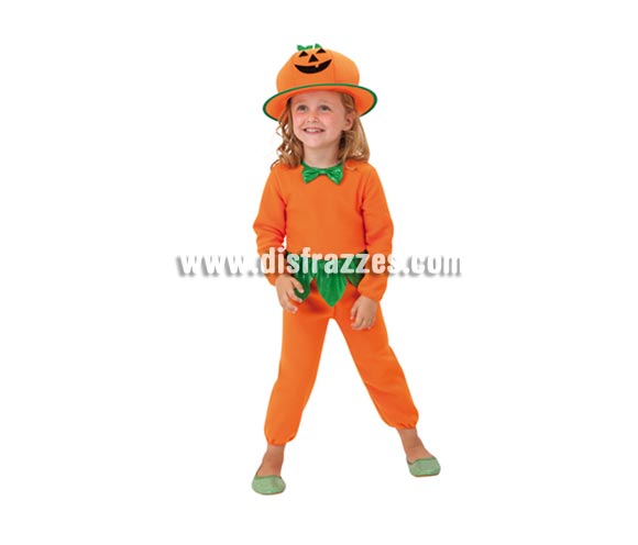 Disfraz de Calabaza infantil para Halloween. Talla de 3 a 4 años. Disfraz barato de Halloween que incluye mono y sombrero. Éste disfraz de Halloween es ideal para celebrar la Fiesta de la Noche de las Brujas cada vez más arraigada en nuestro País en Pub's, Discotecas, Casas particulares,  Restaurantes o Colegios y ayudar a crear un ambiente terrorífico y tenebroso indispensable para la Noche de Halloween la cual se celebra la víspera de Todos los Santos.
¡¡Compra tu disfraz para Halloween en nuestra tienda de disfraces, será divertido!!

¡¡¡PRÓXIMA RECEPCIÓN DE ÉSTE ARTÍCULO A PARTIR DE SEPTIEMBRE DE 2010!!!
