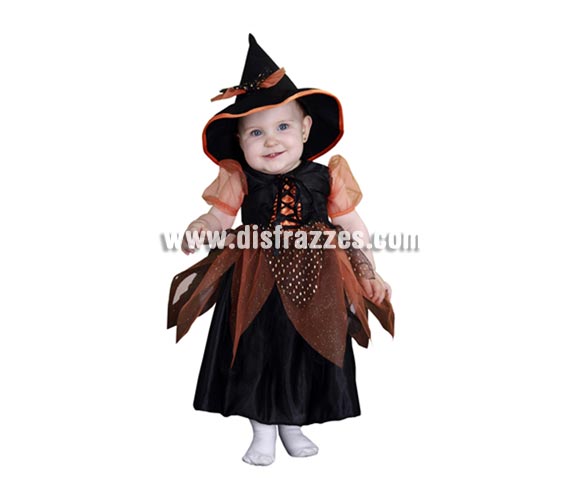 Disfraz de Bruja o Brujilla Bebé barato para Halloween. Talla de 1 a 2 años. Incluye vestido y sombrero. Éste disfraz de Halloween es ideal para celebrar la Fiesta de la Noche de las Brujas en Pub's, Discotecas, Casas particulares,  Restaurantes o Colegios y ayudar a crear un ambiente terrorífico y tenebroso indispensable para la Noche de Halloween la cual se celebra la víspera de Todos los Santos.
¡¡Compra tu disfraz para Halloween en nuestra tienda de disfraces, será divertido!!

¡¡¡PRÓXIMA RECEPCIÓN DE ÉSTE ARTÍCULO A PARTIR DE SEPTIEMBRE DE 2010!!!
