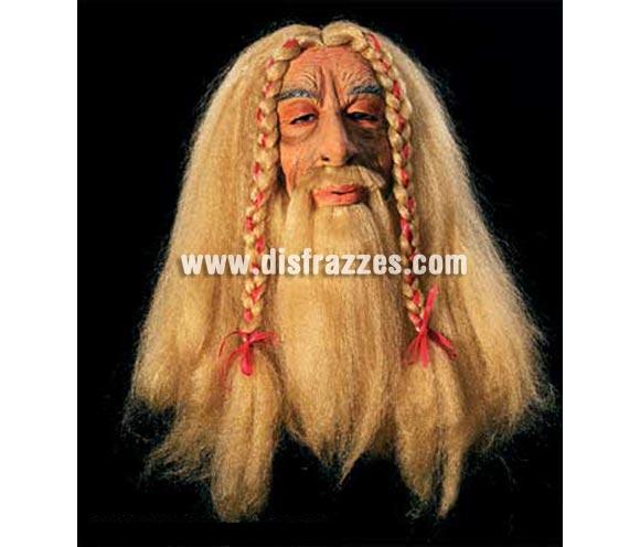 Careta de Vikingo con pelo.