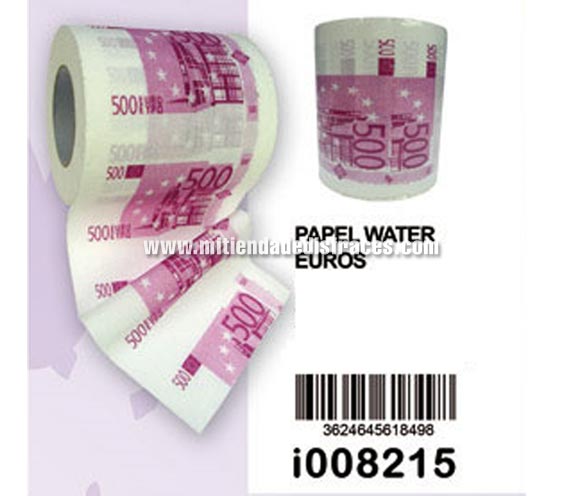 Papel higiénico de 500€. 