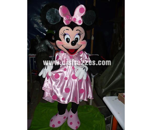 Disfraz de Mascota Publicitaria Ratoncita Rosa. Realizamos todo tipo de mascotas publicitarias adaptándonos a sus necesidades para Empresas, Centros Comerciales, Parques de Atracciones, Ayuntamientos, Empresas de Eventos, Empresas de publicidad, Grupos de Animación, etc. etc. Tiempo de fabricación 1 mes. Para el encargo de su mascota, debe de contactar con nosotros por teléfono o email. 