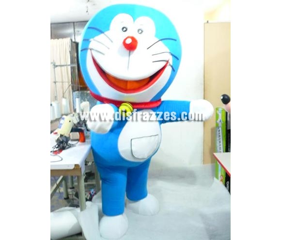 Disfraz de Mascota Publicitaria Gato Azul. Realizamos todo tipo de mascotas publicitarias adaptándonos a sus necesidades para Empresas, Centros Comerciales, Parques de Atracciones, Ayuntamientos, Empresas de Eventos, Empresas de publicidad, Grupos de Animación, etc. etc. Tiempo de fabricación 1 mes. Para el encargo de su mascota, debe de contactar con nosotros por teléfono o email. 