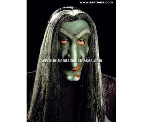 Careta de Bruja verde.