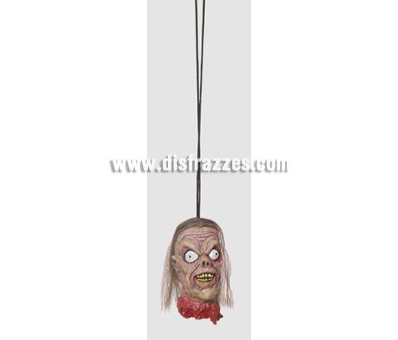 Cabeza desgarrada terror Zombie colgante pequeña para Halloween de 10 cm. Modelo 2. Artículo muy apropiado para decoración de Halloween en Discotecas, Pubs, Restaurantes, Colegios y Casas particulares y así crear un ambiente terrorífico y tenebroso típico de la Fiesta de Halloween cada vez más seguida por todos.
¡¡Compra la decoración para Halloween en nuestra tienda de disfraces, será divertido!!
