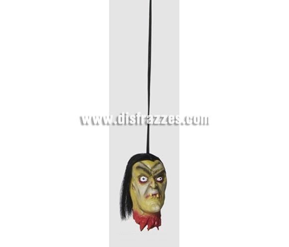 Cabeza desgarrada terror Bruja colgante pequeña para Halloween de 10 cm. Modelo 4. Artículo muy apropiado para decoración de Halloween en Discotecas, Pubs, Restaurantes, Colegios y Casas particulares y así crear un ambiente terrorífico y tenebroso típico de la Fiesta de Halloween cada vez más seguida por todos.
¡¡Compra la decoración para Halloween en nuestra tienda de disfraces, será divertido!!
