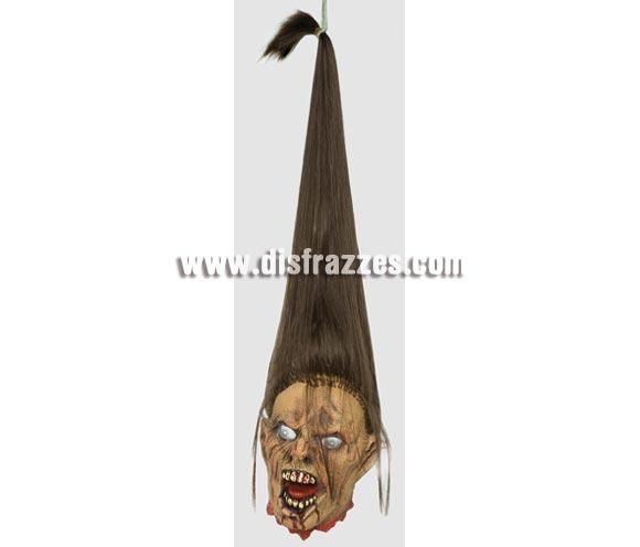 Cabeza de terror colgante desgarrada para Halloween morena. Precio barato. Artículo muy apropiado para decoración de Halloween en Discotecas, Pubs, Restaurantes, Colegios y Casas particulares y así crear un ambiente terrorífico y tenebroso típico de la Fiesta de Halloween cada vez más seguida por todos.
¡¡Compra la decoración para Halloween en nuestra tienda de disfraces, será divertido!!
