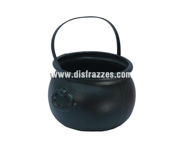 Olla de Bruja decorativa de 15 cm. para Halloween. Artículo muy apropiado para que los niños la lleven para meter las golosinas y también como decoración de Halloween en Discotecas, Pub's, Restaurantes, Colegios y Casas particulares y así crear un ambiente terrorífico y tenebroso típico de la Fiesta de Halloween cada vez más seguida por todos.
¡¡Cómpranos la decoración para Halloween, será divertido!!