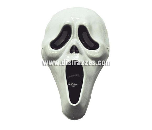 Careta Scream de plástico para Halloween barata. Máscara o Careta de Halloween ideal para ir de Fiesta la Noche de las Brujas a Pub's, Discotecas, Casas particulares o Restaurantes y ayudar a crear un ambiente terrorífico y tenebroso en la Fiesta de Halloween.
¡¡Cómpranos tu careta o tu máscara para Halloween, será divertido!!
¡¡¡PRÓXIMA RECEPCIÓN DE ÉSTE ARTÍCULO A PARTIR DE SEPTIEMBRE DE 2010!!!
