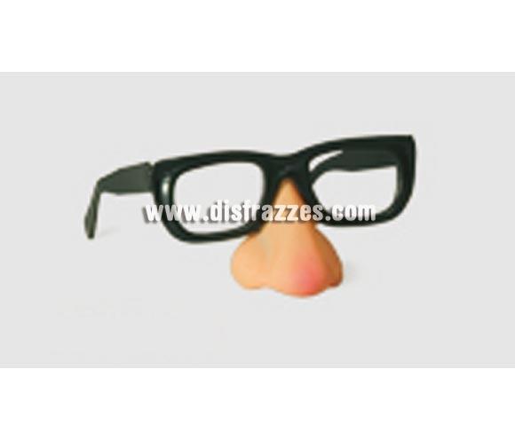 Gafas con nariz. Perfectas para el disfraz de Groucho Marx.