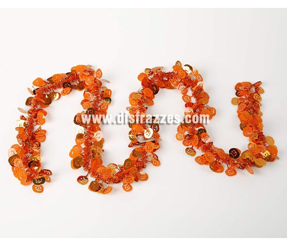 Espumillón PVC bicolor Calabaza de de 210 cm. barato para Halloween. Artículo muy apropiado para decoración de Halloween en Discotecas, Pub's, Restaurantes, Colegios y Casas particulares y así crear un ambiente terrorífico y tenebroso típico de la Fiesta de Halloween cada vez más seguida por todos.
¡¡Compra la decoración para Halloween en nuestra tienda de disfraces, será divertido!!
