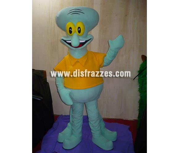 Disfraz de Mascota Publicitaria Calamar Azul. Realizamos todo tipo de mascotas publicitarias adaptándonos a sus necesidades para Empresas, Centros Comerciales, Parques de Atracciones, Ayuntamientos, Empresas de Eventos, Empresas de publicidad, Grupos de Animación, etc. etc. Tiempo de fabricación 1 mes aproximadamente. El precio de los portes de ésta mascota es de 50 euros dado el volumen que tiene el paquete. Para el encargo de su mascota, debe contactar con nosotros por teléfono o email. ¡¡Confia en nosotros para la realización o confección de todos tus Disfraces Publicitarios, será divertido!!
