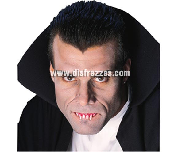 Dientes de Drácula Sangrientos para Halloween. Artículo de Maquillaje ideal para caracterizarte en Carnaval, en Halloween o en cualquier fecha del año que tengas ocasión para ir de Fiesta a Pubs, Discotecas, Casas particulares, Restaurantes o Colegios y ayudar a crear un ambiente Festivo propio de la Fiesta a la que acudas.
¡¡Compra el maquillaje para tu disfraz de Carnaval o de Halloween en nuestra tienda de disfraces, será divertido!!

