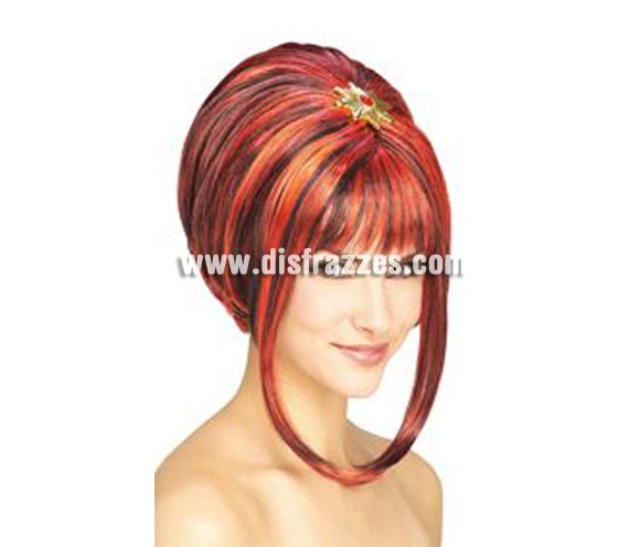 Peluca Vampiresa novia de Drácula para Halloween. Ideal como complemento de tu disfraz de Halloween para ir de Fiesta a Pubs, Discotecas, Casas particulares o Restaurantes y ayudar a crear un ambiente terrorífico y tenebroso en la Fiesta de Halloween.
¡¡Compra los complementos de tu disfraz para Halloween en nuestra tienda de disfraces, será divertido!!
