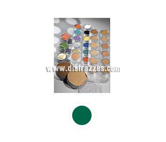 Maquillaje en crema (cremè make-up 401), de 15 ml. de color verde. 
Fácil de usar, se quita con agua y jabón, antialérgico.
Maquillaje ideal para caracterizarte en Carnaval, en Halloween o en cualquier fecha del año que tengas ocasión para ir de Fiesta a Pubs, Discotecas, Casas particulares, Restaurantes o Colegios y ayudar a crear un ambiente Festivo propio de la Fiesta a la que acudas.
¡¡Compra el maquillaje para tu disfraz de Carnaval o de Halloween en nuestra tienda de disfraces, será divertido!!
