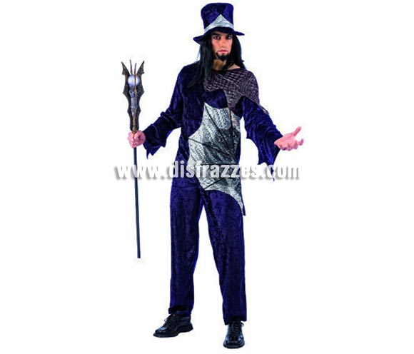 Disfraz de Vampiro Dracul adulto deluxe para Halloween. Varias tallas. Incluye camisa, pantalón y chistera. Alta calidad. Hecho en España. 
Éste disfraz de Halloween es ideal para celebrar la Fiesta de la Noche de las Brujas en Pubs, Discotecas, Casas particulares,  Restaurantes o Colegios y ayudar a crear un ambiente terrorífico y tenebroso indispensable para la Noche de Halloween la cual se celebra la víspera de Todos los Santos.
¡¡Compra tu disfraz para Halloween en nuestra tienda de disfraces, será divertido!!
