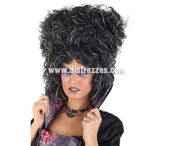 Peluca de Dama Gótica adulta deluxe para Halloween o para Carnaval. Ideal como complemento de tu disfraz de Época en Carnaval o para tu disfraz de Halloween para ir de Fiesta a Pubs, Discotecas, Casas particulares o Restaurantes y ayudar a crear un ambiente terrorífico y tenebroso en la Fiesta de Halloween.
¡¡Compra los complementos de tus disfraces para Halloween y Carnaval en nuestra tienda de disfraces, será divertido!!
