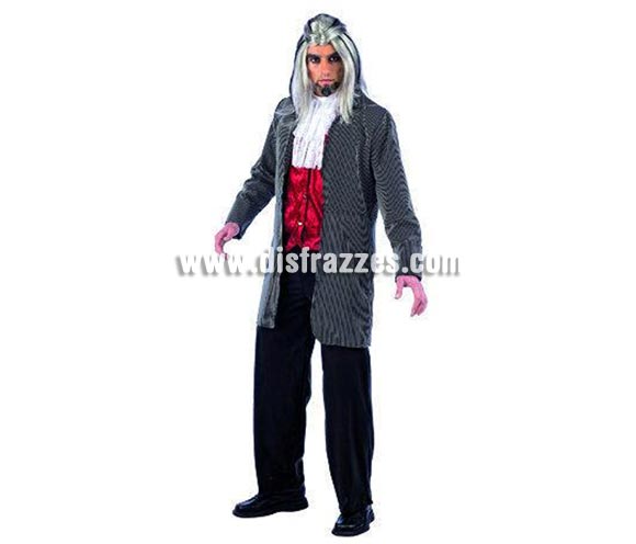 Disfraz del Doctor Jeckill adulto deluxe para Halloween. Varias tallas. Incluye pantalón, chaqueta, cuello y chaleco. Peluca NO incluida. Alta calidad. Hecho en España. 
Éste disfraz de Halloween es ideal para celebrar la Fiesta de la Noche de las Brujas en Pubs, Discotecas, Casas particulares,  Restaurantes o Colegios y ayudar a crear un ambiente terrorífico y tenebroso indispensable para la Noche de Halloween la cual se celebra la víspera de Todos los Santos.
¡¡Compra tu disfraz para Halloween en nuestra tienda de disfraces, será divertido!!
