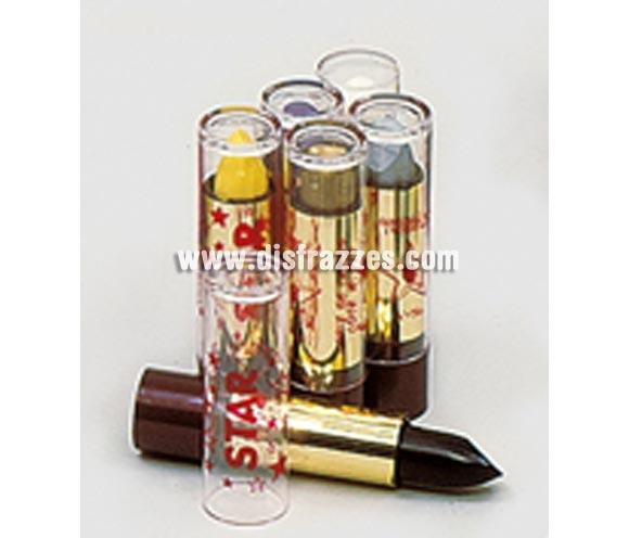 Pintalabios de color Lila. Artículo de Maquillaje ideal para caracterizarte en Carnaval, en Halloween o en cualquier fecha del año que tengas ocasión para ir de Fiesta a Pubs, Discotecas, Casas particulares, Restaurantes o Colegios y ayudar a crear un ambiente Festivo propio de la Fiesta a la que acudas.
¡¡Compra el maquillaje para tu disfraz de Carnaval o de Halloween en nuestra tienda de disfraces, será divertido!!
