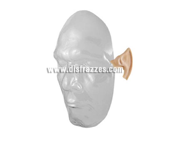 Set de 2 Orejas puntiagudas de latex se utiliza para teatro, maquillaje de carnaval, películas y televisión. Si se usa correctamente, se puede utilizar más de una vez.
Retire las orejas de su caja y colóquelo sobre la piel para tener una idea más clara de si los bordes se amoldan bien y en dónde exactamente se necesitará el pegamento. Todas las partes que se van a colorear con un tono de piel (exceptuando los bordes) se deben colorear previamente para darle un efecto más natural a la piel.
	