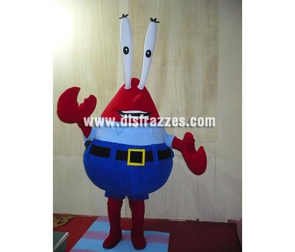 Disfraz de Mascota Publicitaria Sr. Cangrejo. Realizamos todo tipo de mascotas publicitarias adaptándonos a sus necesidades para Empresas, Centros Comerciales, Parques de Atracciones, Ayuntamientos, Empresas de Eventos, Empresas de publicidad, Grupos de Animación, etc. etc. Tiempo de fabricación 1 mes aproximadamente. El precio de los portes de ésta mascota es de 50 euros dado el volumen que tiene el paquete. Para el encargo de su mascota, debe contactar con nosotros por teléfono o email. ¡¡Confia en nosotros para la realización o confección de todos tus Disfraces Publicitarios, será divertido!!