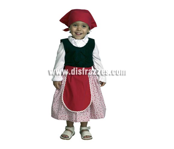 Disfraz de Pastora para niña. Talla de 1 a 2 años. Camisa NO incluida. Éste disfraz de Navidad es ideal para la época Navideña en la que los niños hacen teatros de Belenes e interpretan canciones tradicionales en los Colegios y se comienzan a preparar las Fiestas en las que Reina la Paz y la Unidad. Disfrazándote con un disfraz para Navidad, o disfrazando a tus hijos con disfraces de Navidad, ayudas a crear ese ambiente mágico en el que los peques se sienten protagonistas y ven el auténtico Espíritu Navideño que entre todos debemos crear.
¡¡Compra tu disfraz para Navidad en nuestra tienda de disfraces, será divertido!!
