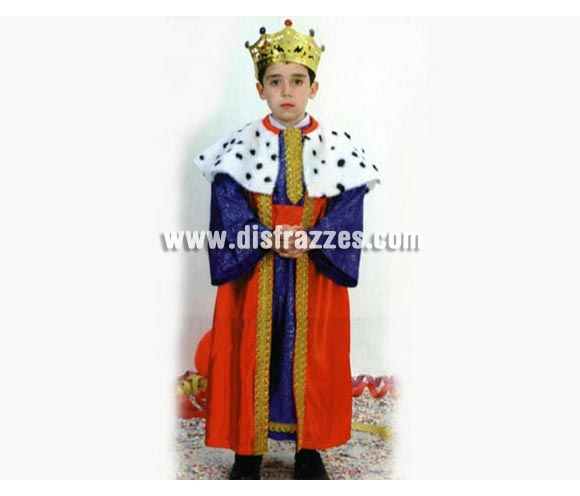 Disfraz de Rey Mago Genérico superbarato para niños. Tres colores surtidos. Talla de 7 a 9 años. Incluye túnica, abrigo con capelina y cinturón. Corona NO incluida, podrás verla en la sección Complementos. Traje de Rey Mago para niños en Navidad. Éste disfraz de Navidad es ideal para la época Navideña en la que los niños hacen teatros de Belenes e interpretan canciones tradicionales en los Colegios y se comienzan a preparar las Fiestas en las que Reina la Paz y la Unidad. Disfrazándote con un disfraz para Navidad, o disfrazando a tus hijos con disfraces de Navidad, ayudas a crear ese ambiente mágico en el que los peques se sienten protagonistas y sienten el auténtico Espíritu Navideño que entre todos debemos crear.
¡¡Compra tu disfraz para Navidad en nuestra tienda de disfraces, será divertido!!
