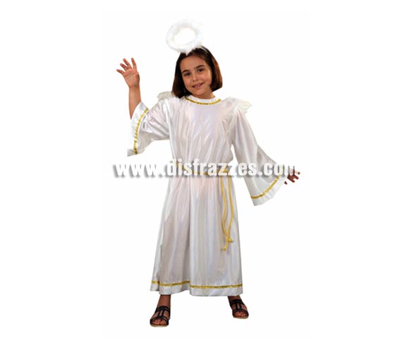 Disfraz de Angel del Belén barato para niños. Talla de 3 a 4 años. Incluye vestido, alas y cinturón. Corona NO incluida, podrás verla en la sección Complementos. Éste disfraz de Navidad es ideal para la época Navideña en la que los niños hacen teatros de Belenes e interpretan canciones tradicionales en los Colegios y se comienzan a preparar las Fiestas en las que Reina la Paz y la Unidad. Disfrazándote con un disfraz para Navidad, o disfrazando a tus hijos con disfraces de Navidad, ayudas a crear ese ambiente mágico en el que los peques se sienten protagonistas y sienten el auténtico Espíritu Navideño que entre todos debemos crear.
¡¡Compra tu disfraz para Navidad en nuestra tienda de disfraces, será divertido!!
