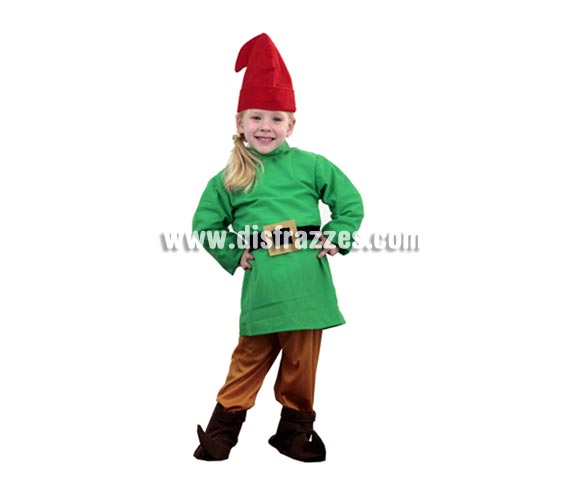 Disfraz de Enanito infantil para Navidad y Carnaval. Talla de 2 a 4 años. Incluye gorro, casaca, cinturón, pantalón y cubrebotas. Un disfraz que también sirve para disfrazar a los niños de Duendes en Navidad. Éste disfraz de Navidad es ideal para la época Navideña en la que los niños hacen teatros de Belenes e interpretan canciones tradicionales en los Colegios y se comienzan a preparar las Fiestas en las que Reina la Paz y la Unidad. Disfrazándote con un disfraz para Navidad, o disfrazando a tus hijos con disfraces de Navidad, ayudas a crear ese ambiente mágico en el que los peques se sienten protagonistas y sienten el auténtico Espíritu Navideño que entre todos debemos crear.
¡¡Compra tu disfraz para Navidad en nuestra tienda de disfraces, será divertido!!
