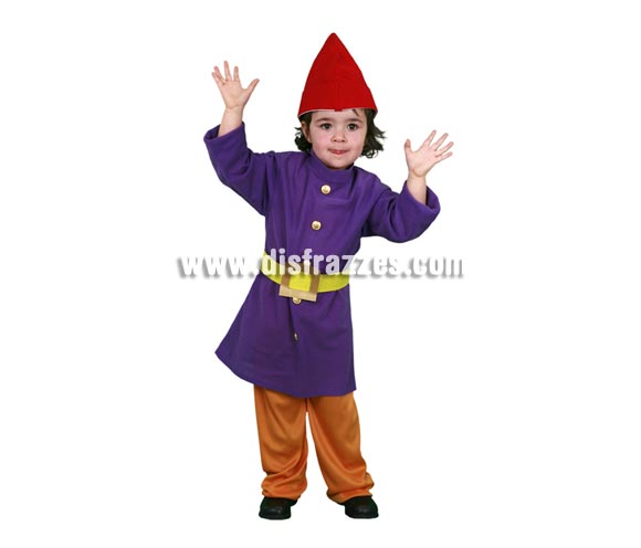 Disfraz de Duendecillo morado infantil para Carnaval y para Navidad barato. Talla de 1 a 2 años. Incluye gorro, casaca, cinturón y pantalones. Disfraz de Duende o Enanito. Éste disfraz de Navidad es ideal para la época Navideña en la que los niños hacen teatros de Belenes e interpretan canciones tradicionales en los Colegios y se comienzan a preparar las Fiestas en las que Reina la Paz y la Unidad. Disfrazándote con un disfraz para Navidad, o disfrazando a tus hijos con disfraces de Navidad, ayudas a crear ese ambiente mágico en el que los peques se sienten protagonistas y sienten el auténtico Espíritu Navideño que entre todos debemos crear.
¡¡Compra tu disfraz para Navidad en nuestra tienda de disfraces, será divertido!!
