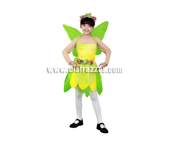 Disfraz de Hada verde infantil para Carnaval y para Navidad barato. Talla de 10 a 12 años. Incluye vestido, alas y tocado. Disfraz de Ninfa verde para niñas. También podría servir como disfraz de Campanilla. Éste disfraz de Navidad es ideal para la época Navideña en la que los niños hacen teatros de Belenes e interpretan canciones tradicionales en los Colegios y se comienzan a preparar las Fiestas en las que Reina la Paz y la Unidad. Disfrazándote con un disfraz para Navidad, o disfrazando a tus hijos con disfraces de Navidad, ayudas a crear ese ambiente mágico en el que los peques se sienten protagonistas y sienten el auténtico Espíritu Navideño que entre todos debemos crear.
¡¡Compra tu disfraz para Navidad en nuestra tienda de disfraces, será divertido!!
