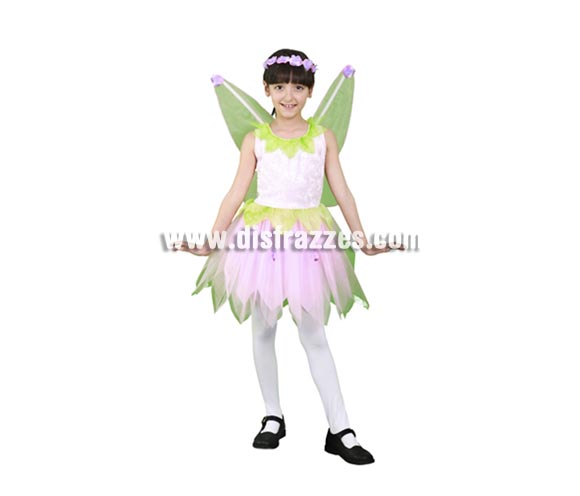 Disfraz de Hada Florecillas infantil para Carnaval y para Navidad barato. Talla de 10 a 12 años. Incluye vestido y alas. Disfraz de Ninfa Flores para niñas en Navidad. Éste disfraz de Navidad es ideal para la época Navideña en la que los niños hacen teatros de Belenes e interpretan canciones tradicionales en los Colegios y se comienzan a preparar las Fiestas en las que Reina la Paz y la Unidad. Disfrazándote con un disfraz para Navidad, o disfrazando a tus hijos con disfraces de Navidad, ayudas a crear ese ambiente mágico en el que los peques se sienten protagonistas y sienten el auténtico Espíritu Navideño que entre todos debemos crear.
¡¡Compra tu disfraz para Navidad en nuestra tienda de disfraces, será divertido!!
