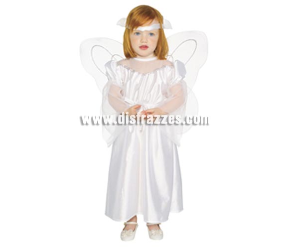 Disfraz de Angel bebé para Navidad. Talla de 1 a 2 años. Incluye vestido y tocado. Alas NO incluidas, podrás ver alas en la sección de Complementos. Éste disfraz de Navidad es ideal para la época Navideña en la que los niños hacen teatros de Belenes e interpretan canciones tradicionales en los Colegios y se comienzan a preparar las Fiestas en las que Reina la Paz y la Unidad. Disfrazándote con un disfraz para Navidad, o disfrazando a tus hijos con disfraces de Navidad, ayudas a crear ese ambiente mágico en el que los peques se sienten protagonistas y sienten el auténtico Espíritu Navideño que entre todos debemos crear.
¡¡Compra tu disfraz para Navidad en nuestra tienda de disfraces, será divertido!!
