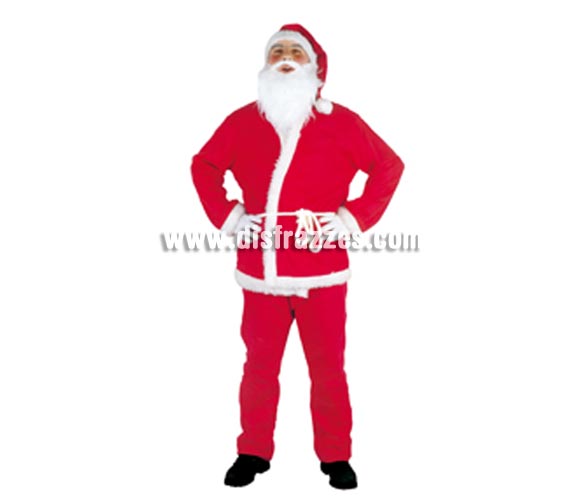 Disfraz de Papa Noel lujo adulto para Navidad barato. Talla estándar. Incluye traje, gorro, barba, bigote, cinturón clásico y cuerda. Éste disfraz de Navidad es ideal para la época Navideña en la que los niños hacen teatros de Belenes e interpretan canciones tradicionales en los Colegios y se comienzan a preparar las Fiestas en las que Reina la Paz y la Unidad. Disfrazándote con un disfraz para Navidad, o disfrazando a tus hijos con disfraces de Navidad, ayudas a crear ese ambiente mágico en el que los peques se sienten protagonistas y sienten el auténtico Espíritu Navideño que entre todos debemos crear.
¡¡Compra tu disfraz para Navidad en nuestra tienda de disfraces, será divertido!!
