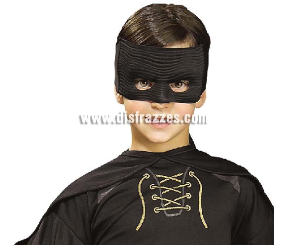 Antifaz de El Zorro infantil. Ideal como complemento de tu disfraz para Carnaval para ir de Fiesta a Pubs, Discotecas, Casas particulares, Restaurantes o Colegios y ayudar a crear un ambiente Carnavalesco y Festivo propio de la Fiesta de Carnavales.
¡¡Compra el complemento para tu disfraz de Carnaval en nuestra tienda de disfraces, será divertido!!
