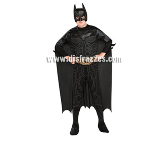 Disfraz de Batman TDK infantil para Carnavales. Talla de 8 a 10 años. Disfraz con licencia perfecto como regalo. Incluye traje completo con cubrebotas, máscara, capa y cinturón. Éste disfraz es ideal para Carnaval y para regalar en Navidad, en Reyes Magos, para un Cumpleaños o en cualquier ocasión del año. Con éste disfraz harás un regalo diferente y que seguro que a los peques les encantará y hará que desarrollen su imaginación y que jueguen haciendo valer su fantasía. 
¡¡Compra tu disfraz para Carnaval o para regalar en Navidad o en Reyes Magos en nuestra tienda de disfraces, será divertido!!
