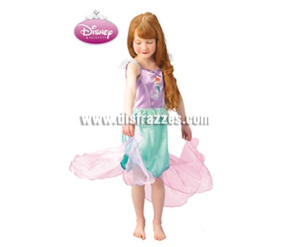 Disfraz Disney de la Princesa Ariel Classic infantil para Carnaval. Talla de 3 a 4 años. Incluye vestido, tiara, set de joyas y zapatos de tela. Presentación en Caja Regalo. Traje de La Sirenita con licencia Disney perfecto como regalo. Éste disfraz es ideal para Carnaval y para regalar en Navidad, en Reyes Magos, para un Cumpleaños o en cualquier ocasión del año. Con éste disfraz harás un regalo diferente y que seguro que a los peques les encantará y hará que desarrollen su imaginación y que jueguen haciendo valer su fantasía. 
¡¡Compra tu disfraz para Carnaval o para regalar en Navidad o en Reyes Magos en nuestra tienda de disfraces, será divertido!!
