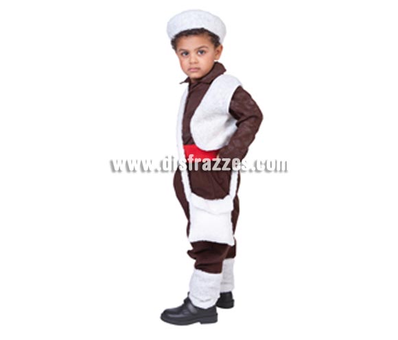 Disfraz de Pastorcillo infantil para Navidad. Talla de 5 a 7 años. Incluye pantalones, chaleco, gorro, fajín, calentadores y cinturón. Disfraz de Pastor o Pastorcito para niños. Éste disfraz de Navidad es ideal para la época Navideña en la que los niños hacen teatros de Belenes e interpretan canciones tradicionales en los Colegios y se comienzan a preparar las Fiestas en las que Reina la Paz y la Unidad. Disfrazándote con un disfraz para Navidad, o disfrazando a tus hijos con disfraces de Navidad, ayudas a crear ese ambiente mágico en el que los peques se sienten protagonistas y sienten el auténtico Espíritu Navideño que entre todos debemos crear.
¡¡Compra tu disfraz para Navidad en nuestra tienda de disfraces, será divertido!!

